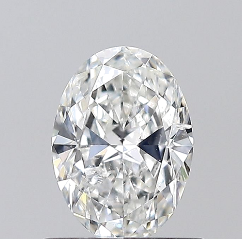 0.7 carat G-SI2 Natūralus Oval Deimantas (1)
