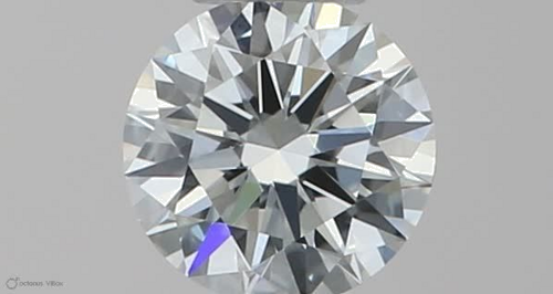 0.23 carat F-VS1 Excellent cut Natūralus Round Deimantas (1)