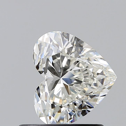 0.81 carat I-VVS2 Natūralus Heart Deimantas (1)