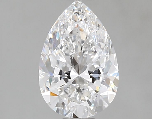 0.9 carat E-SI2 Natūralus Pear Deimantas (1)