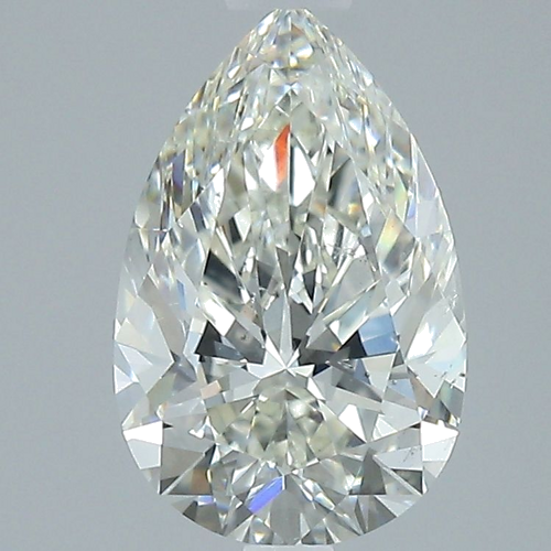 2.01 carat J-SI1 Natūralus Pear Deimantas (1)