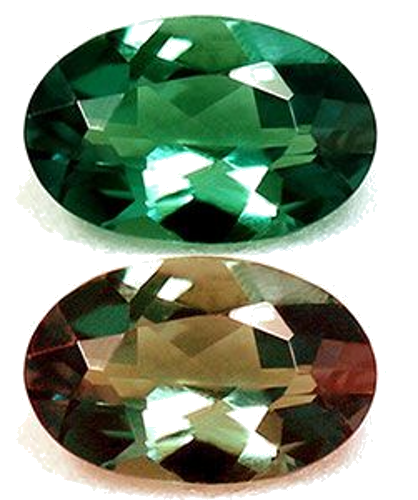 0.25 carat GREEN Oval Alexandrite (1)