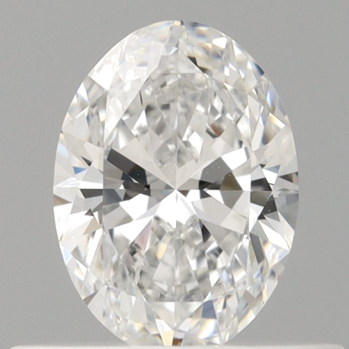 0.46 carat E-VVS1 Natūralus Oval Deimantas (1)