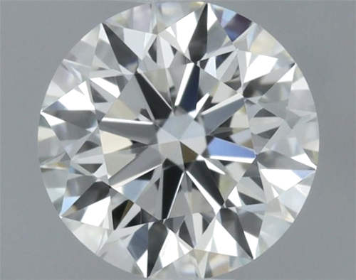 0.38 carat J-VVS1 Excellent cut Natūralus Round Deimantas (1)