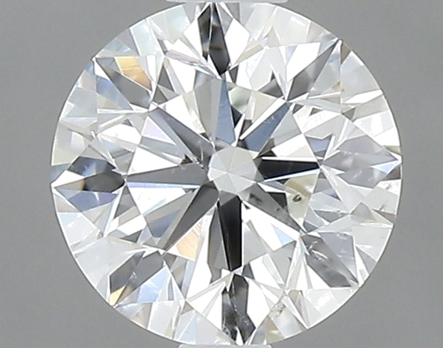 0.56 carat G-SI2 Excellent cut Natūralus Round Deimantas (1)