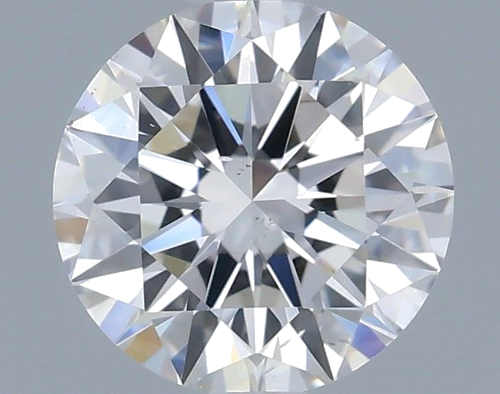 0.58 carat F-SI1 Excellent cut Natūralus Round Deimantas (1)