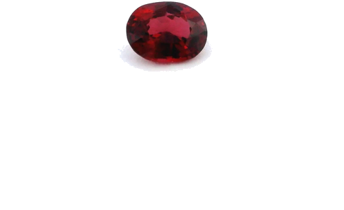 0.45 carat RED Oval Spinel (1)