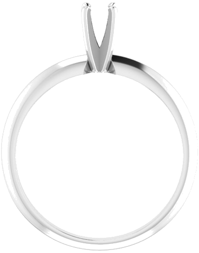 Sužadėtuvių Žiedas „Light Solitaire“ 585 Baltojo Aukso Round 3.5mm x 3.9mm (2)