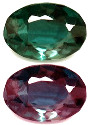 0.37 carat GREEN Oval Alexandrite (1)