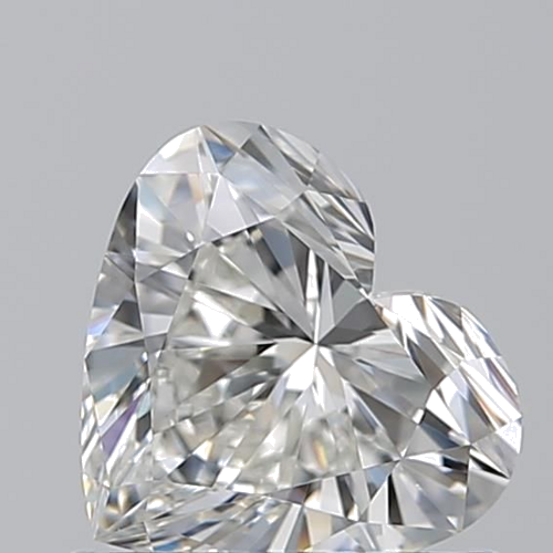 0.71 carat H-VS1 Natūralus Heart Deimantas (1)
