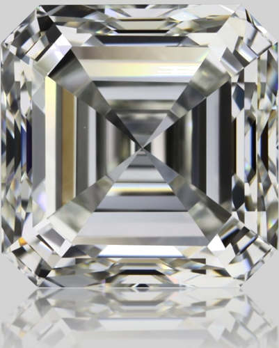 1.51 carat J-VVS2 Natūralus Asscher Deimantas (1)