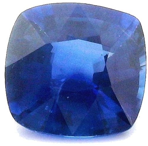 0.55 carat BLUE Cushion Safyras (1)