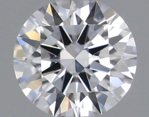0.22 carat F-VVS2 Excellent cut Natūralus Round Deimantas (1)