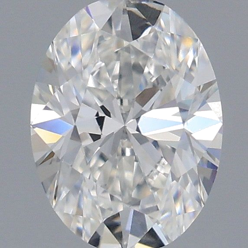 0.5 carat F-VS2 Natūralus Oval Deimantas (1)