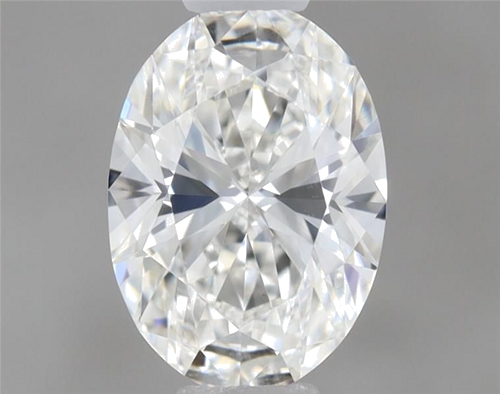 0.52 carat E-VS1 Natūralus Oval Deimantas (1)