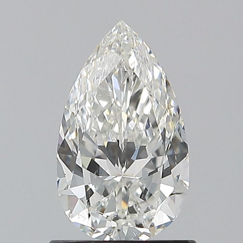 1.01 carat G-SI2 Natūralus Pear Deimantas (1)