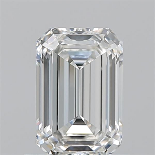 1.01 carat F-VVS1 Natūralus Emerald Deimantas (1)