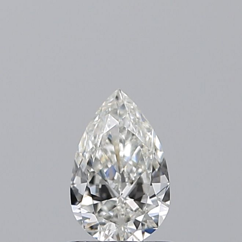 0.51 carat H-VVS2 Natūralus Pear Deimantas (1)