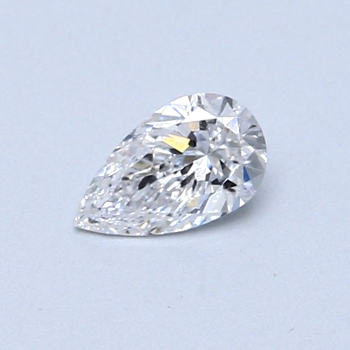 0.33 carat D-SI1 Natūralus Pear Deimantas (1)