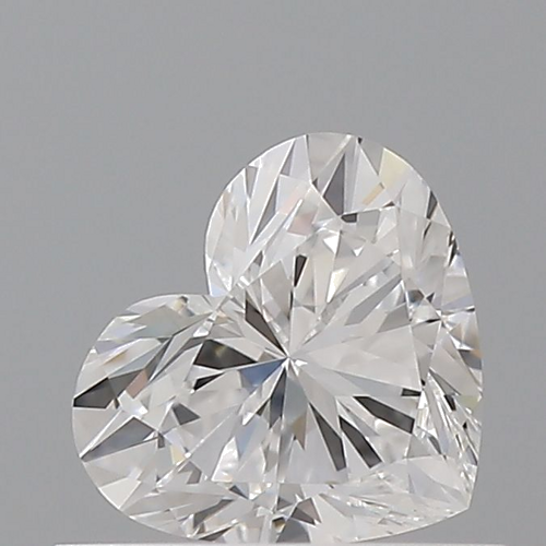 0.51 carat E-VVS2 Natūralus Heart Deimantas (1)