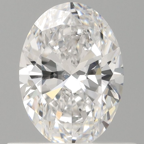 0.6 carat D-SI1 Natūralus Oval Deimantas (1)