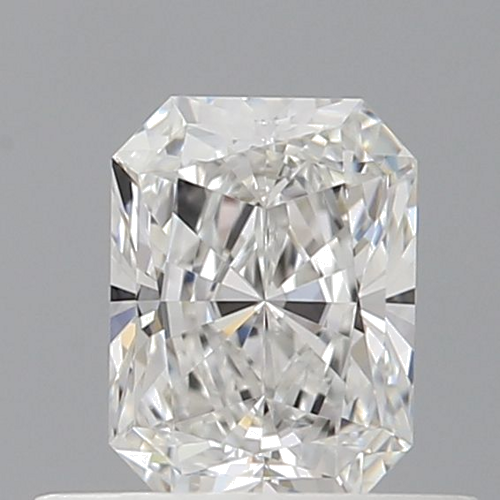 0.5 carat E-VVS1 Natūralus Radiant Deimantas (1)