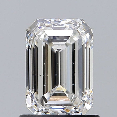 1.01 carat F-VS2 Natūralus Emerald Deimantas (1)