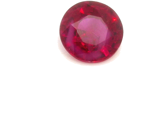 0.55 carat RED Round Rubinas (1)