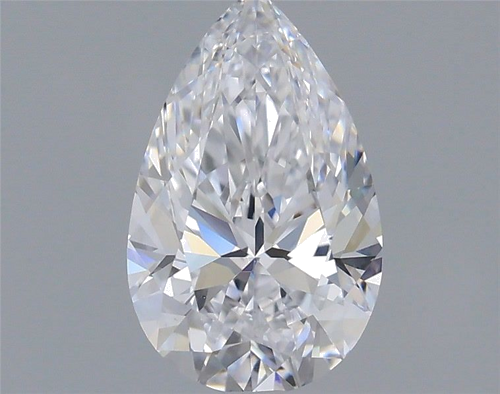 0.62 carat D-VS2 Natūralus Pear Deimantas (1)