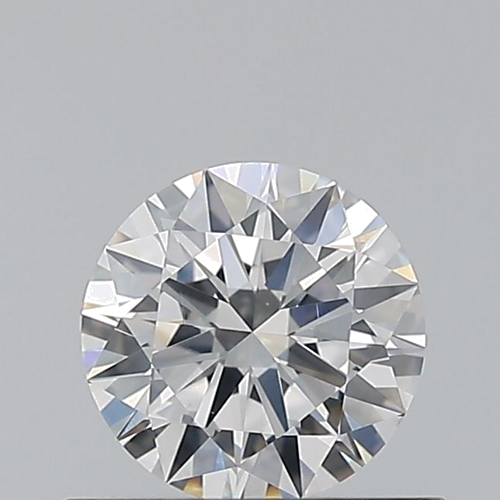 0.52 carat F-SI1 Excellent cut Natūralus Round Deimantas (1)