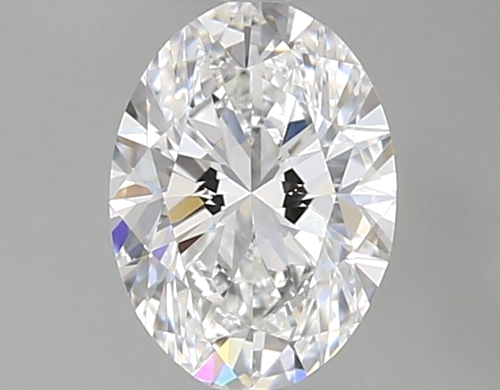 0.47 carat F-VVS2 Natūralus Oval Deimantas (1)