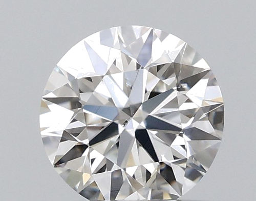 0.43 carat F-SI1 Excellent cut Natūralus Round Deimantas (1)