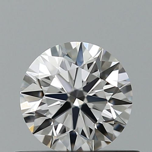 0.41 carat F-IF Excellent cut Natūralus Round Deimantas (1)