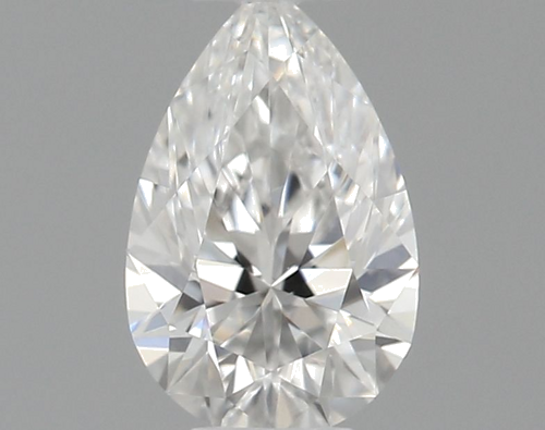 0.23 carat E-VS2 Natūralus Pear Deimantas (1)