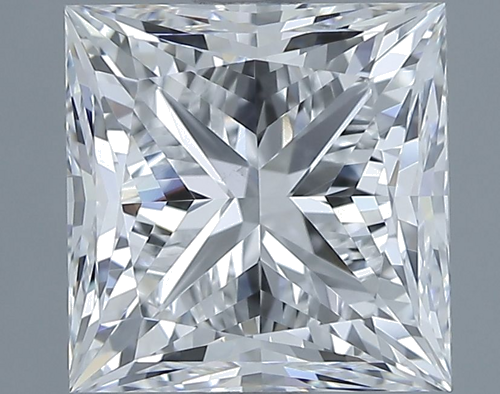 2.01 carat F-VS2 Natūralus Princess Deimantas (1)