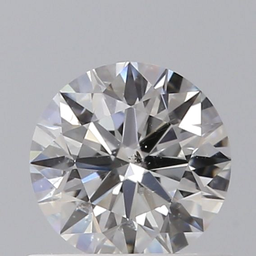 0.53 carat G-SI2 Excellent cut Natūralus Round Deimantas (1)