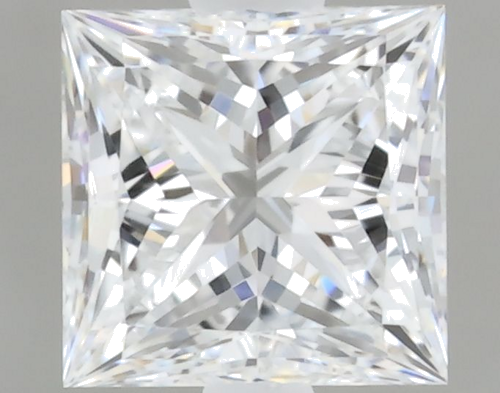 0.33 carat D-VVS1 Natūralus Princess Deimantas (1)
