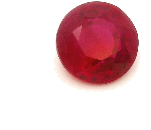 0.59 carat RED Round Rubinas (1)