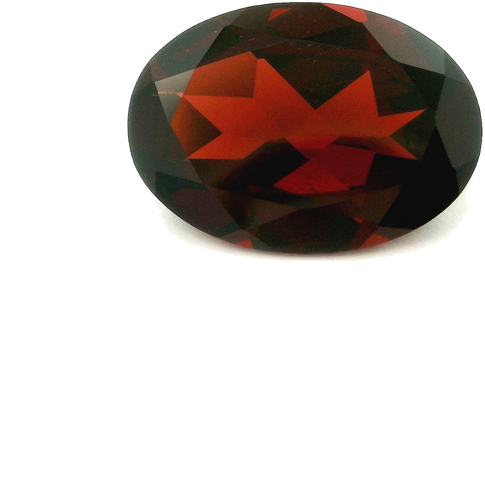 5.77 carat RED Oval Garnet (1)