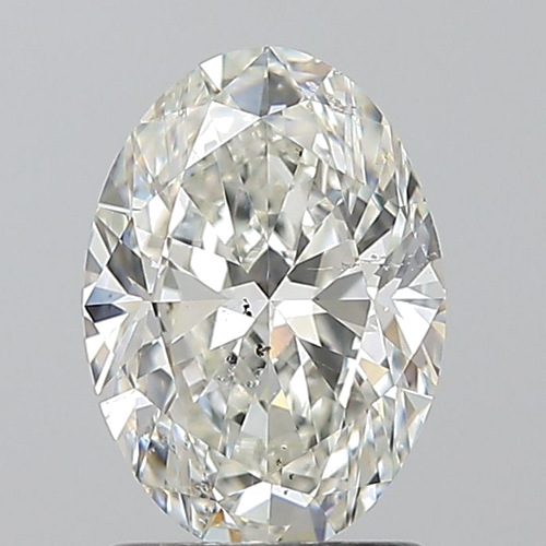 1.5 carat I-SI2 Natūralus Oval Deimantas (1)