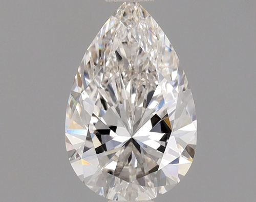 0.9 carat H-IF Natūralus Pear Deimantas (1)