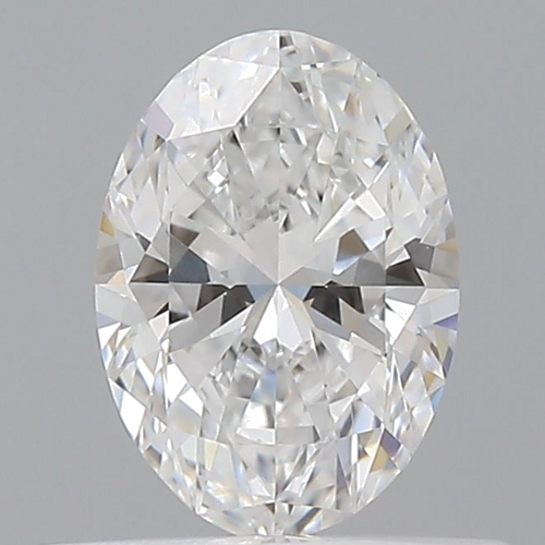 0.5 carat D-VVS2 Natūralus Oval Deimantas (1)