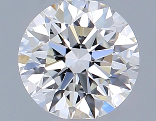 0.45 carat F-VVS1 Excellent cut Natūralus Round Deimantas (1)
