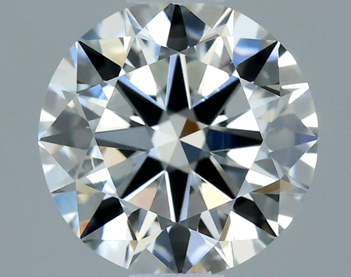 0.5 carat I-VVS2 Very Good cut Natūralus Round Deimantas (1)