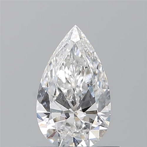 0.61 carat E-SI2 Natūralus Pear Deimantas (1)