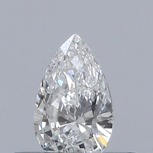 0.25 carat E-VS1 Natūralus Pear Deimantas (1)