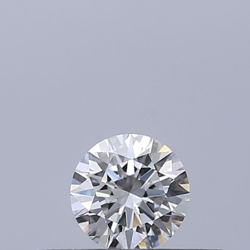 0.19 carat E-VVS2 Excellent cut Natūralus Round Deimantas (1)