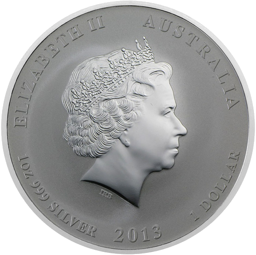 1 oz Gyvatės metai 2013 Australija sidabrinė moneta Lion Privy LIMITED EDITION (2)