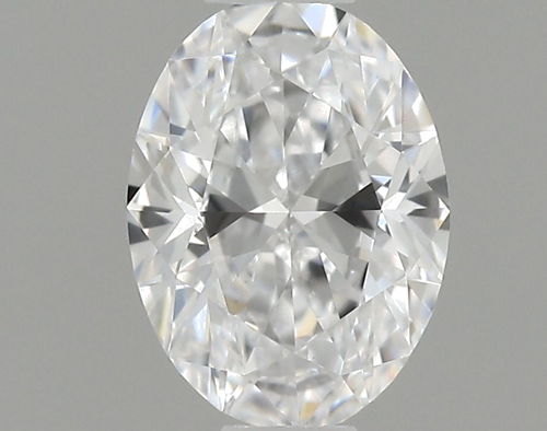 0.44 carat D-VVS2 Natūralus Oval Deimantas (1)