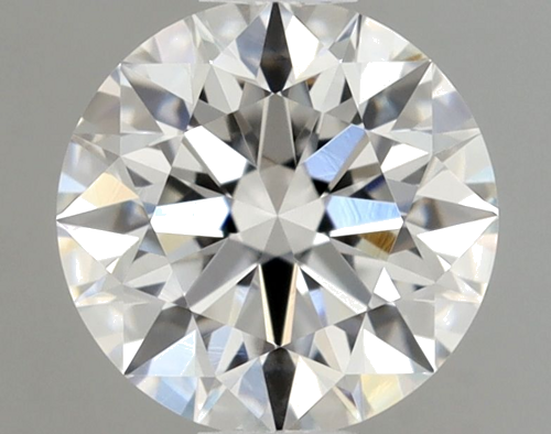 0.5 carat F-VVS1 Excellent cut Natūralus Round Deimantas (1)